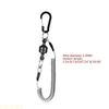A1A2 Quick Release Clip Net Holder with Fishing Lanyards Aluminum Buckle