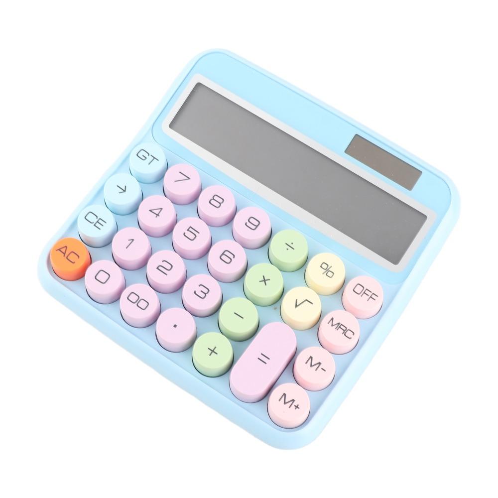 12 Digit Mechanical Calculator ABS Desk Calculator Large Desktop Calculator Business