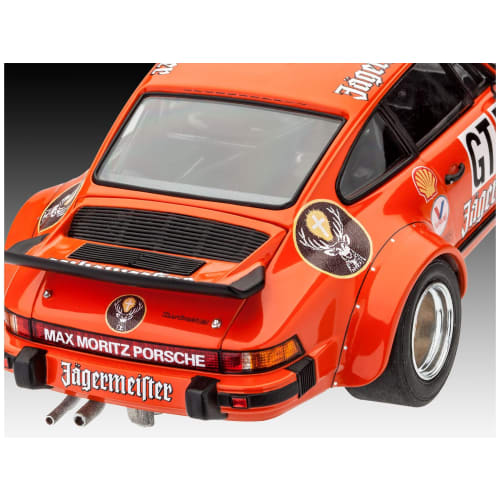 German Revell 1/24 Porsche 934 RSR J?germeister Plastic Model 07031