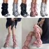 Women Winter Ankle Stocking Leg Warmers Long Socks Boot Cuffs Toppers Legging Pads Knee Brace Pads Knee Warmers Sleeve