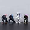 New 10cm Godzilla VS Kingkong Gojira Soft Glue King Ghidorah Action Figure Movable Joints Model Toys For Kid Boy Gift