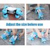 Roller Skates Shoes 4 Wheel Skating Shoes Adjustable rollerskating for Teenager