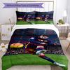 Set Biancheria da Letto Messi Copripiumino Traspirante con Federe Biancheria da Letto Decorativa per Camera da Letto Decorazione Casa Regalo di Compleanno