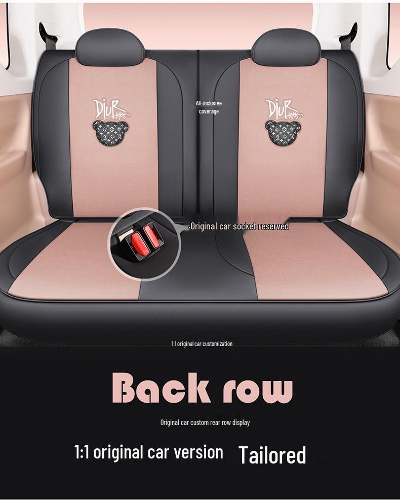 Full Surround Cartoon Car Seat Cover for Geely Panda Mini - Fits 23 Models