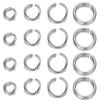 Gold-Plated Stainless Steel Jump Rings for DIY Jewelry – O-Ring Necklace & Bracelet Connectors