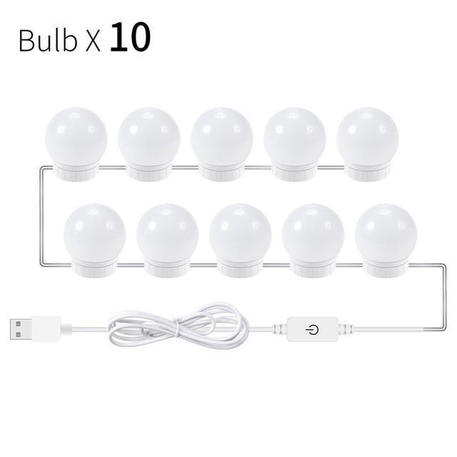 USB Dimmable Hollywood Vanity LED Mirror Bulb Light