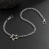 Men's Fashion Waist Chain Trendy Detachable Cross Pendant for Trousers Perfect for Street Style