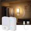 wowatt Rechargeable Night Light Motion Sensor, Magnetic Battery Night Light