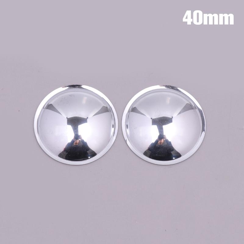 Speaker Dust Cap Woofer Loudspeaker Dust Cover Bright-Silver 20mm 30mm 40mm 50mm Repair Audio Speaker Accessories DIY