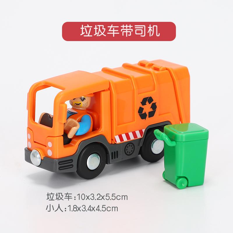 Variety of Optional Rail Car Utility Vehicles Aircraft Compatible with All s Wooden Tracks Trains Children Car Toy Lovely Gifts