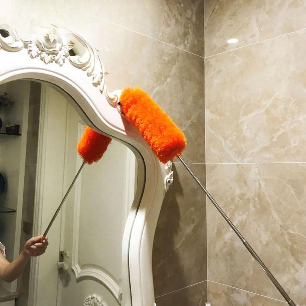 Retractable Microfiber Duster Household Desktop Cleaning Feather Duster