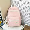 Schoolbag Japanese ins Large Capacity Simple Lightweight Casual Versatile School Bag Fourth and Sixth Grades Middle and High School Students Backpack