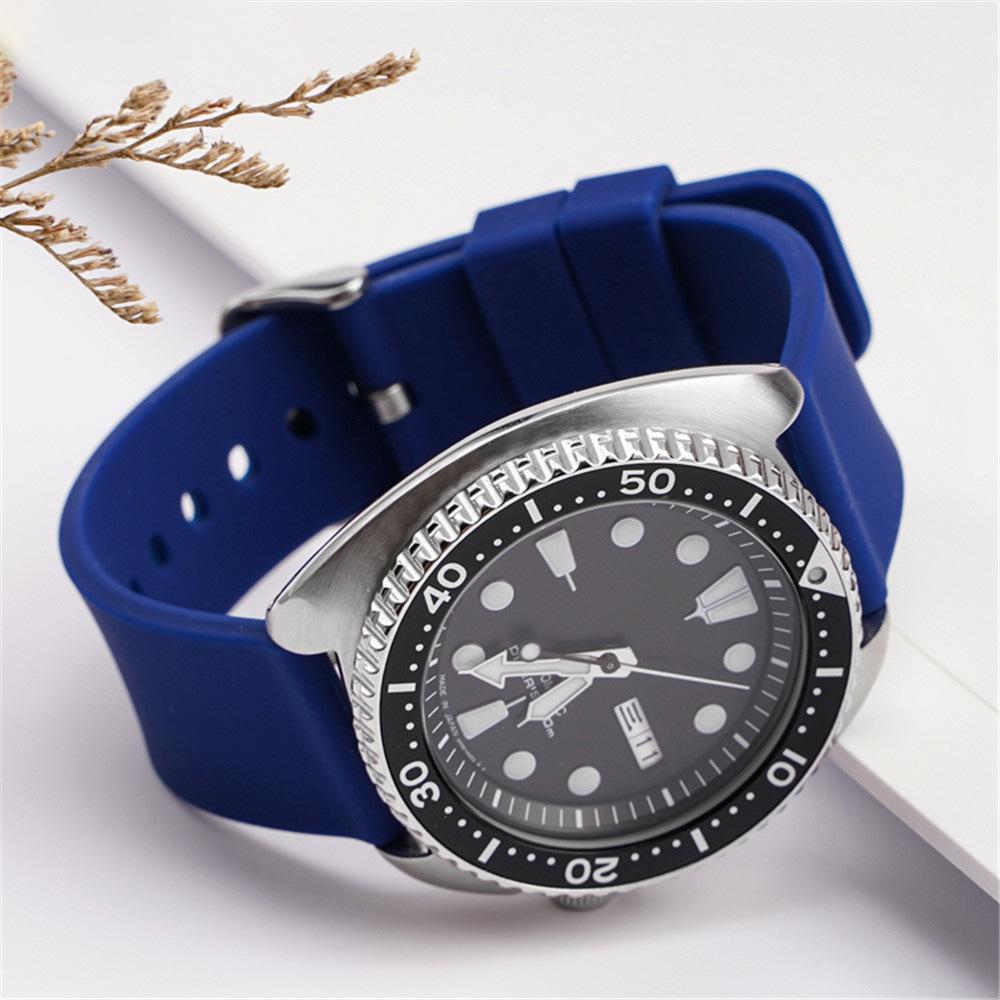 Samsung Huawei Silicone Waterproof Smartwatch Strap with Quick Release (14-24mm)
