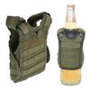 Beer Vest Nylon Beverage Cooler Holder Bottle Sleeve Jacket for Beer Decoration