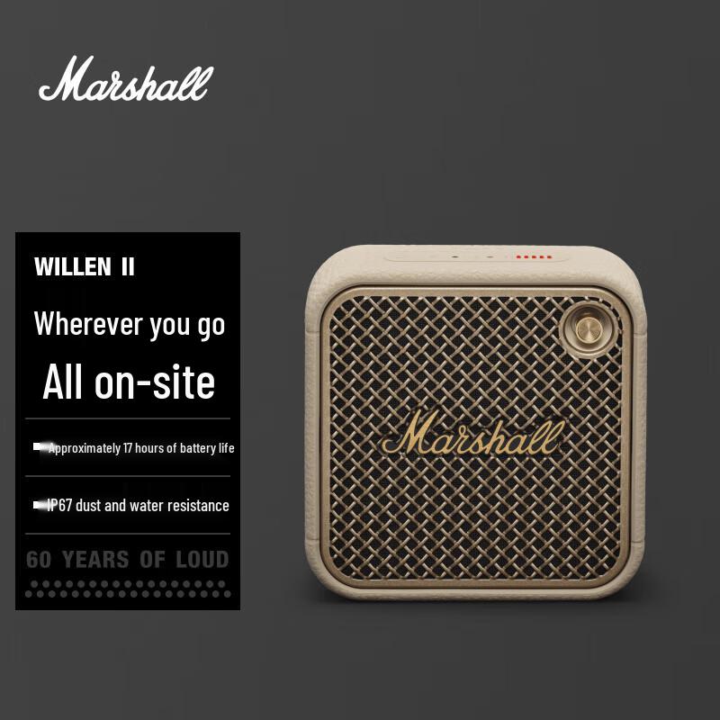 Marshall Willen II Portable Bluetooth Speaker