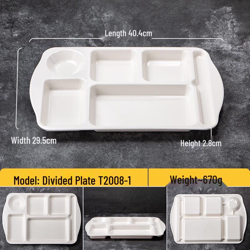 Yangge Melamine Divided Canteen Plate