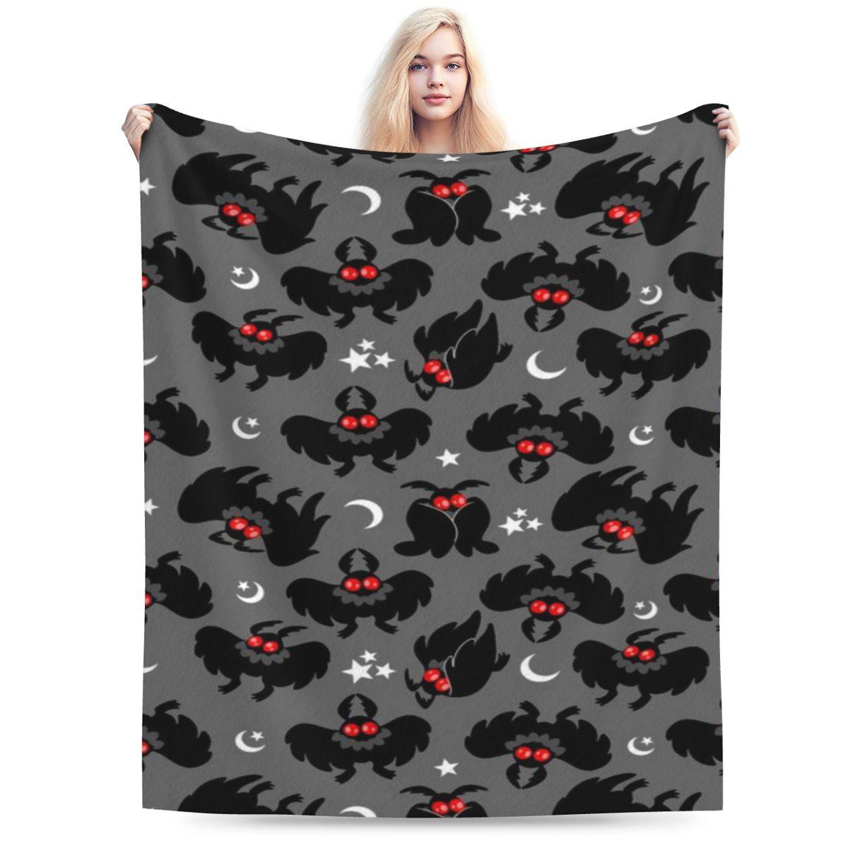 

Cute Cryptids Mothman Pattern Custom Comfortable Party An UltraSoft Micro Fleece Blanket 75x100cm 30x40in