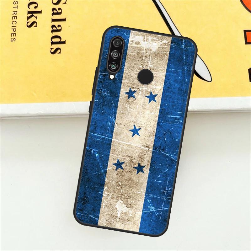 Honduras Flag For Huawei Nova 9 10 SE 7i 8i 11i 12i 12s Y73 Y72 Y61 Y91 Y90 Y70 P30 P40 Lite Y60 Pro Case