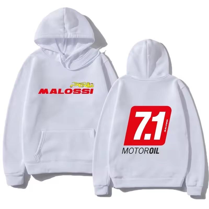 Malossi Theme Hoodie Men Women Sweatshirt Print Unisex Streetwear Hip Hop Style Autumn Winter Fashion Hip Hop Tops Male Clothes