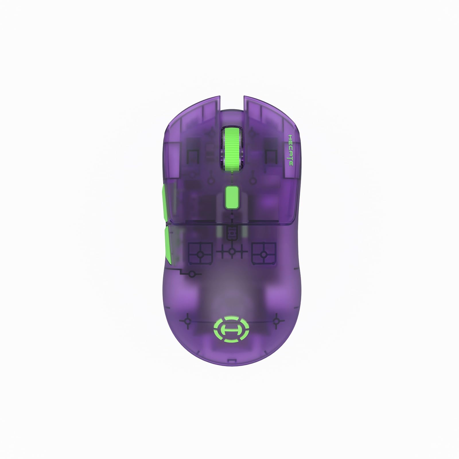 

Edifier HECATE G3M PRO Gaming Bluetooth Connection 6 Lightweight PAW3395 Clear Purple Japanese Mouse, Wireless, 2.4Ghz, Wired, 3-Type Support,