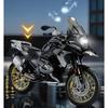 Simulation 1/10 Scale BMW R 1250 GS Adventure Alloy Motorbike Model Children Alloy Motorcycle Model Toy Collection Home Decor
