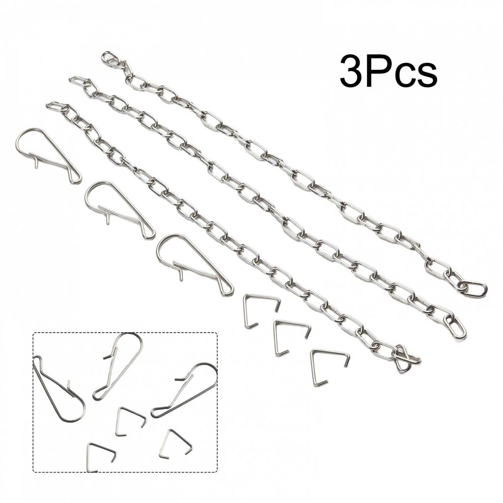 25*1.5cm Chain Handle Chain Lift Chain Stainless Steel