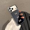 Mirror Finish Large Hole Phone Case for iPhone 17 Pro Max/15 Pro, 11/12/16 Pro with Bow Design