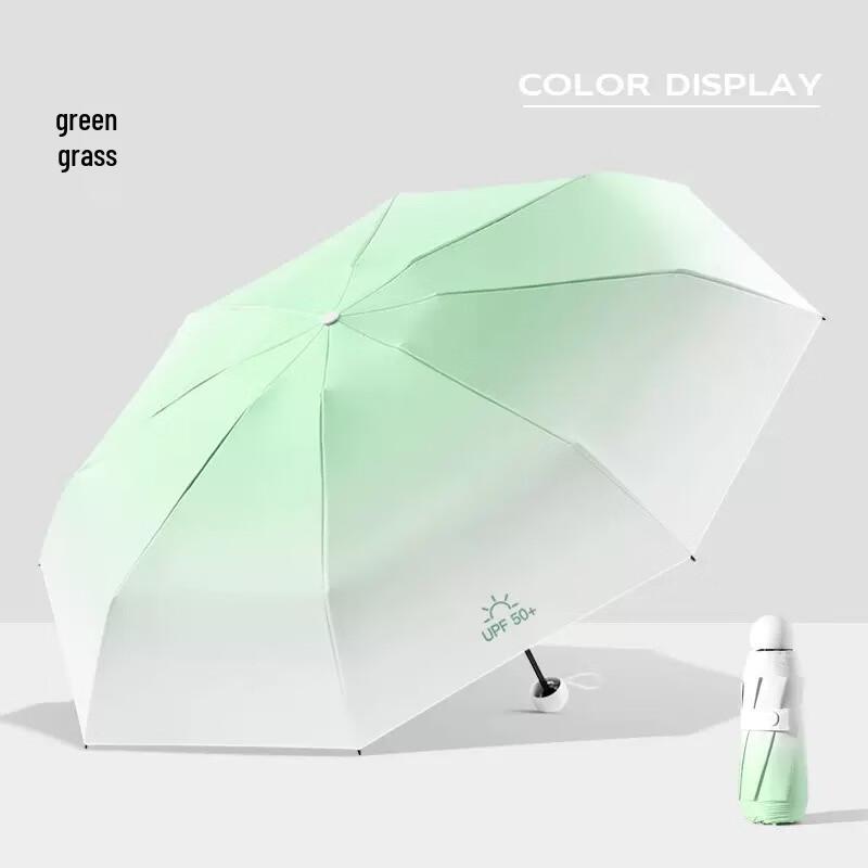 Nanjiao Capsule UV Protection Compact 5-Fold Sun Umbrella
