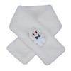 2025 Autumn/Winter Cute Cartoon Plush Scarf: Faux Rabbit Neck Warmer for Girls