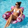 Opblaasbare Waterhangmat Zwembad Drijver Luxe Ligstoel Zwemmen Zwevend Bed Gaas Matras Voor Zomerstrand