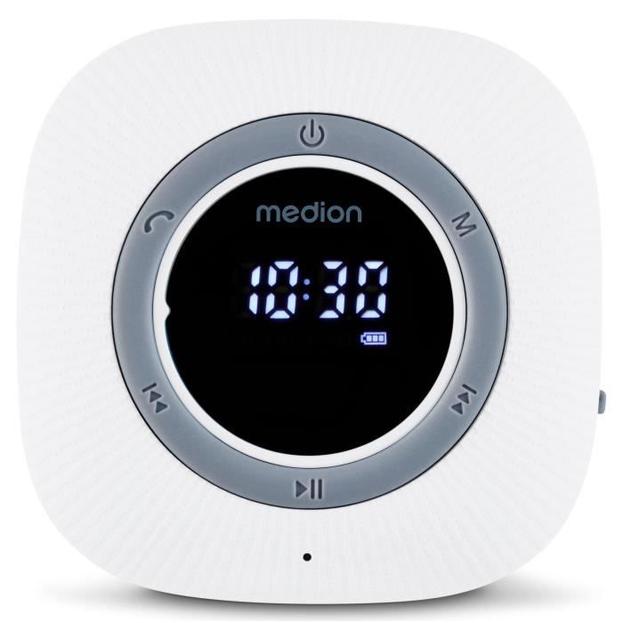 Medion Blanc Radio De Douche - Image 3