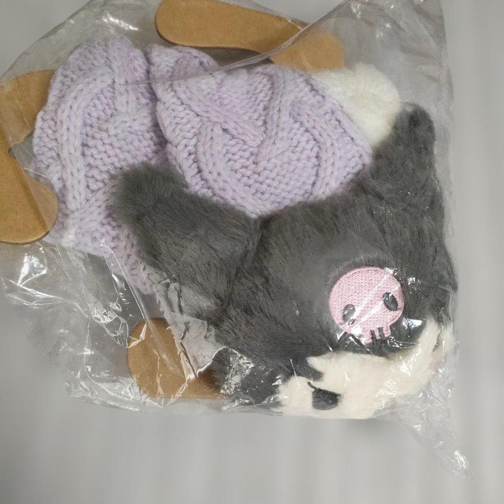 Used SANRIO Kids Knit Muffler Kuromi 360830