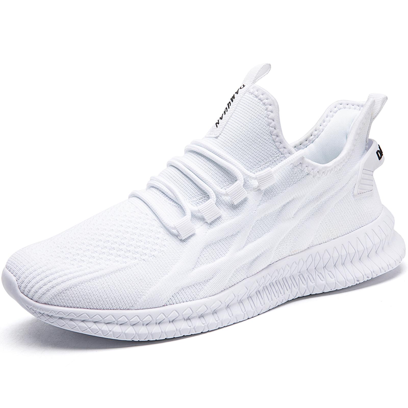 

Повсякденне взуття Сітчасте Дихаюче для Ходьби На шнурівці Плоскі Лофери Взуття для Чоловіків Жінок Пара Модні Кросівки для Джогінгу Теніс Сапатос 50 білий