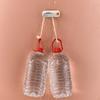1pc Waterproof Mop Hanger Nail-free Multifunctional Seamless Bathroom Mop with Self-adhesive Broom To Store Hanger Mop Clip