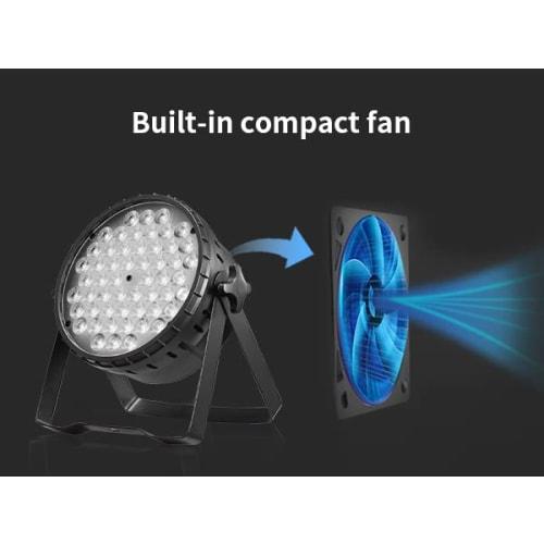 BETOPPER Stage Light, 54x3W RGB LED, Stage Lighting, Disco Light, Stage Lighting, DMX512 3/7CH, Party Light, Spotlight, DJ Disco Light, Club Light, Hi