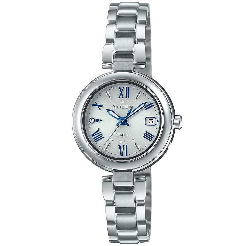

[Casio] watch scene [] Radio solar Radio Controlled Model Titanium Series SHW-7100TD-7AJF ladies silver