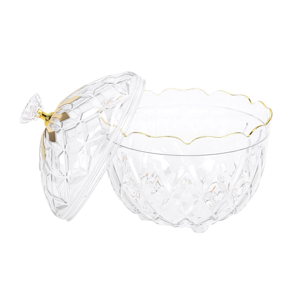 Candy Jar Transparent Multi Functional Snack Dried Fruit Storage Container for Home