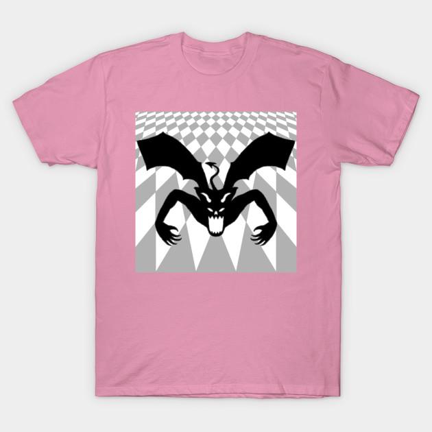 T Shirt Women Black Devil Harajuku Print Kawaii Tshirt Summer Short Sleeve Female T-Shirt Top Tee