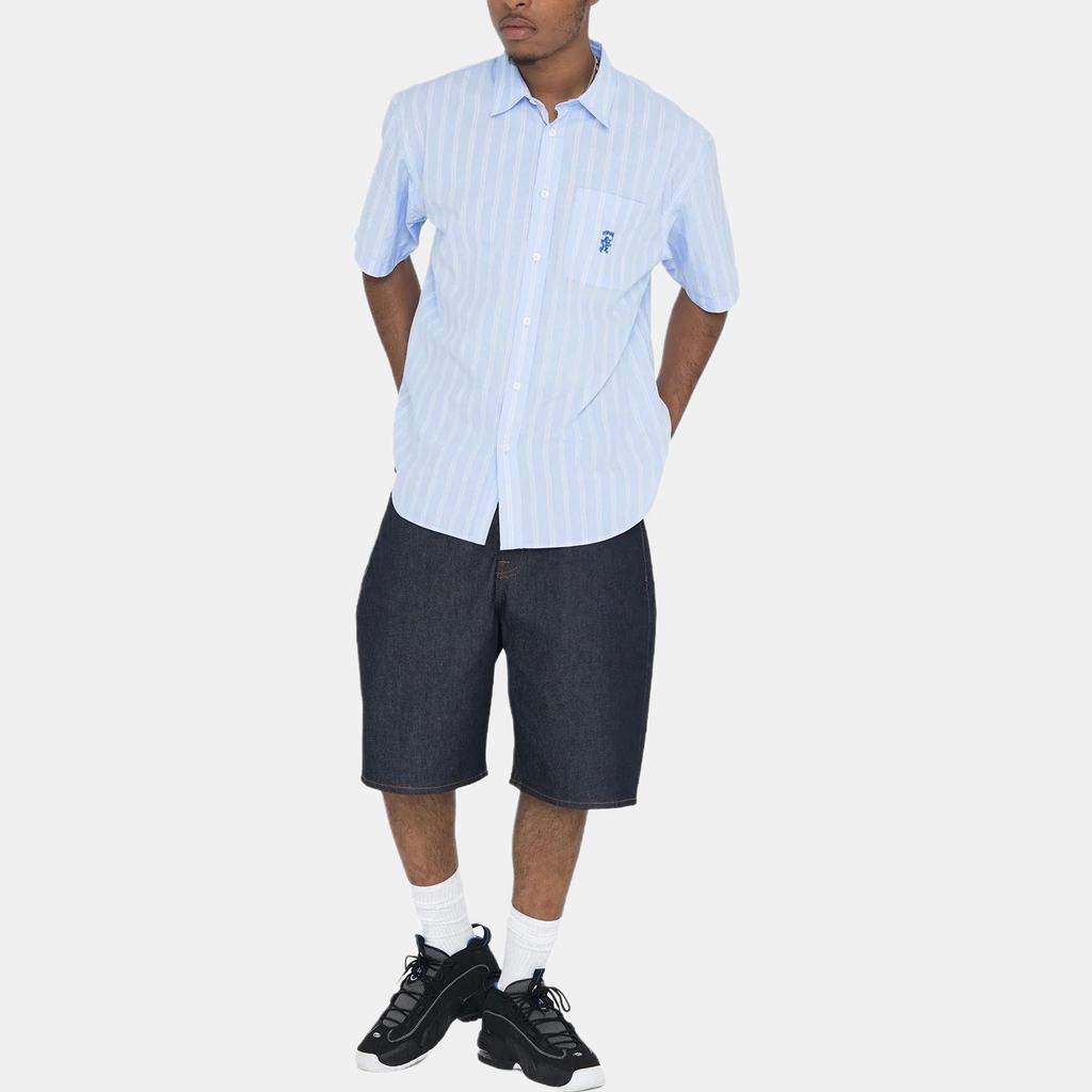 Stussy Boxy Striped Short Sleeve Shirt 1110290