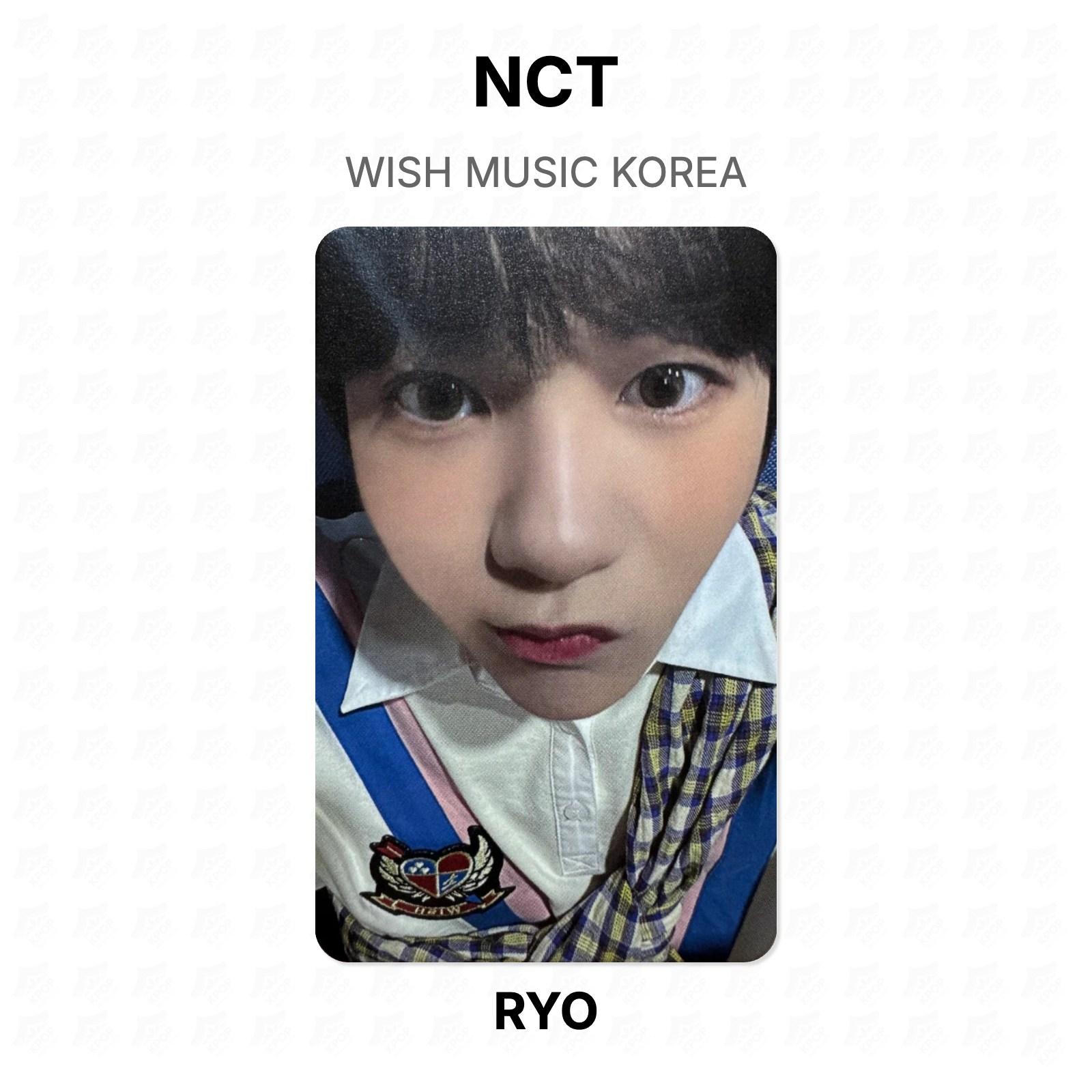NCT WISH MUSIC KOREA Official Photocard RYO