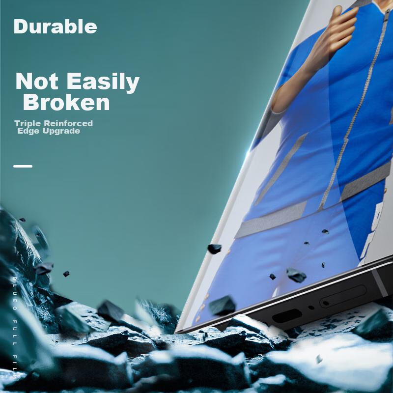 Tempered Glass Screen Protector for Samsung S24 Ultra, High Definition Screen Cover Glass Protective Film for Galaxy S24 Ultra Smartphone