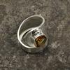 Natural Citrine Gemstone 925 Sterling Silver Jewelry Handmade Ring Gift For Her RR-2-4