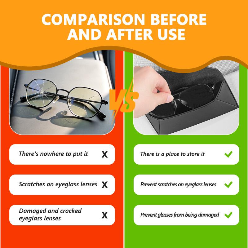 Valve Stems Caps Car Visor Glasses Clip Auto Master Driver Sunglasses Storage Rack Accessories For Volkswagen VW Passat Golf 4 5NI9