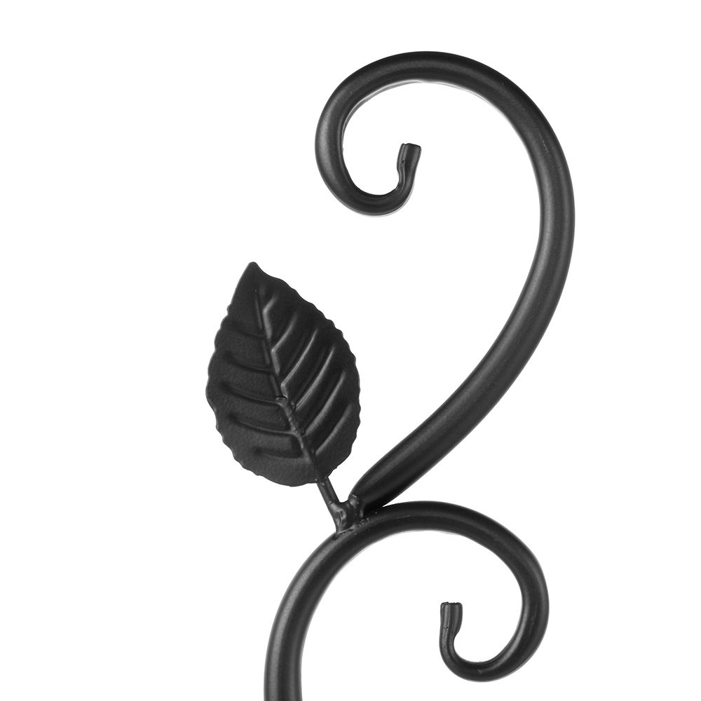 Vintage Wall Hanging Hook Flower Basket Bracket Metal Plant Bracket Garden Planter Hooks