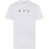 Off-White Frieden weltweit Über T-Shirt OMAA038R21JER0080155