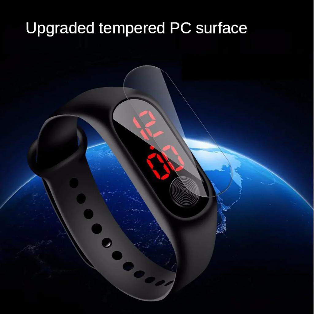 Men's Watches Bucket Led Electronic Sports Outdoor Luminous Watches Fashion Men Women Watches For Men Relogio Masculino Relgio