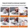Portable Voice Control Toilet Flusher Smart Touchless Toilet Flushing Systemfor Type-C Automatic Toilet Flushing Device