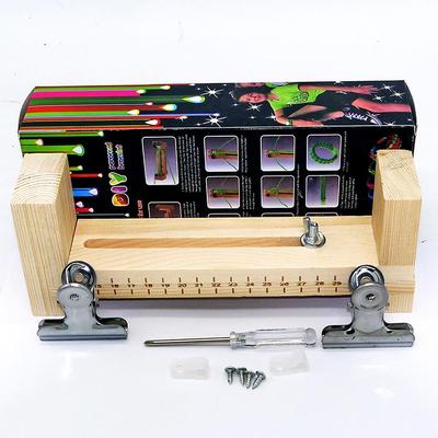 Drewniana Rama Narzędzie do Tkactwa Bransoletek z Parakordu na Kemping na Świeżym Powietrzu