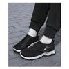 Women's Breathable Casual Slip-On Traditional Cloth Shoes, Velcro-Strap Senior Comfort Soft-Soled Footwear.