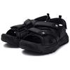 MLB Sandal Chunky Mask Lightweight Comfortable Beach Sandals Unisex Sandals Black 3ASDRNS43-50BKS